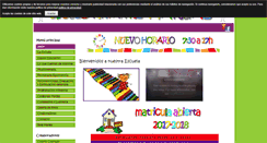 Desktop Screenshot of escuelainfantilmargal.com